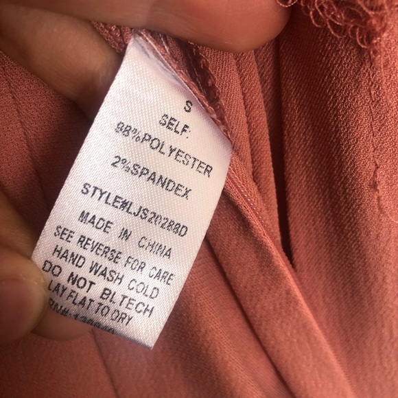 Women’s dusty pink jumpsuit - Picture 3 of 3